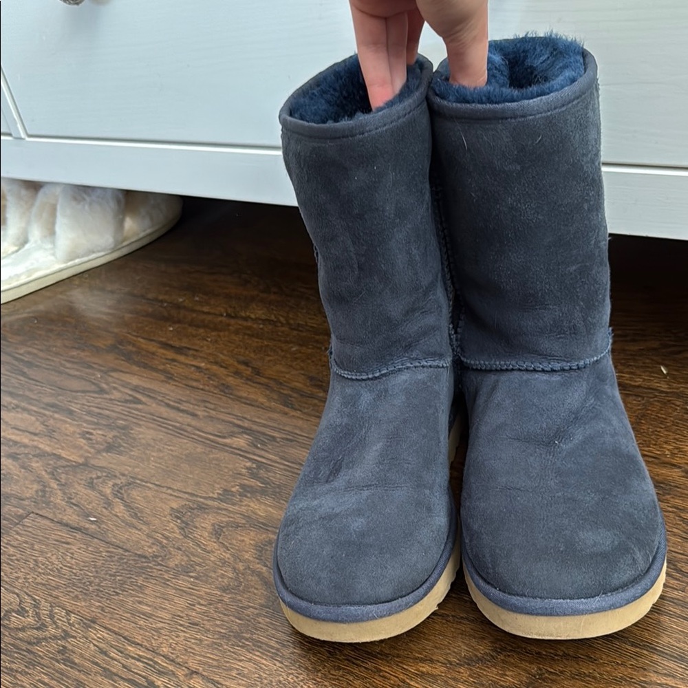 Navy Ugg boots